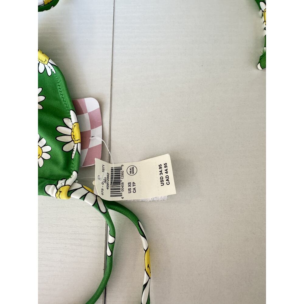 Aerie Bikini Top Green Size Xs - Picture 2 of 2